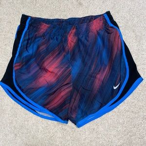Women’s Nike running shorts.